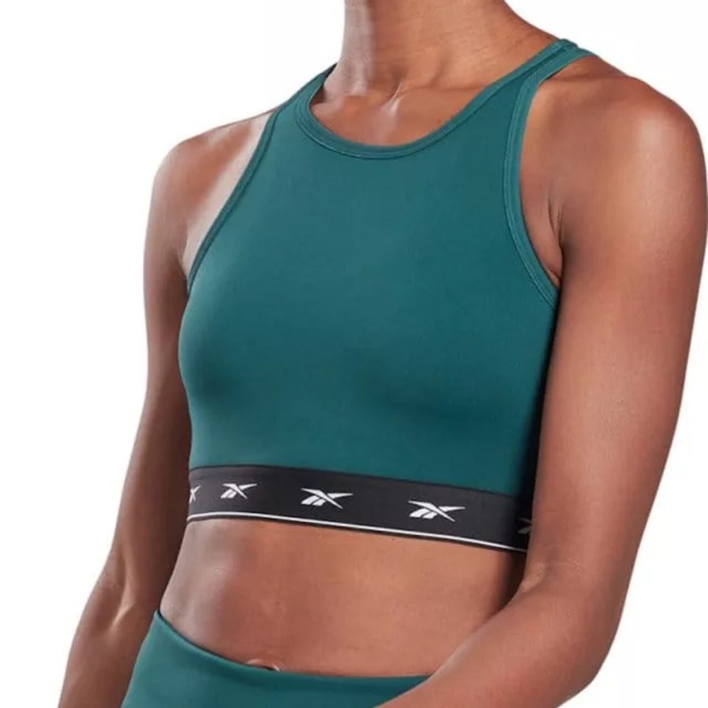 Reebok Women's Beyond the Sweat Crop Top Size S